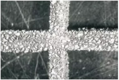 Corrosion layer of new alloy